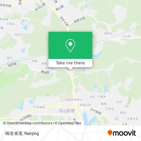 铜龙省道 map