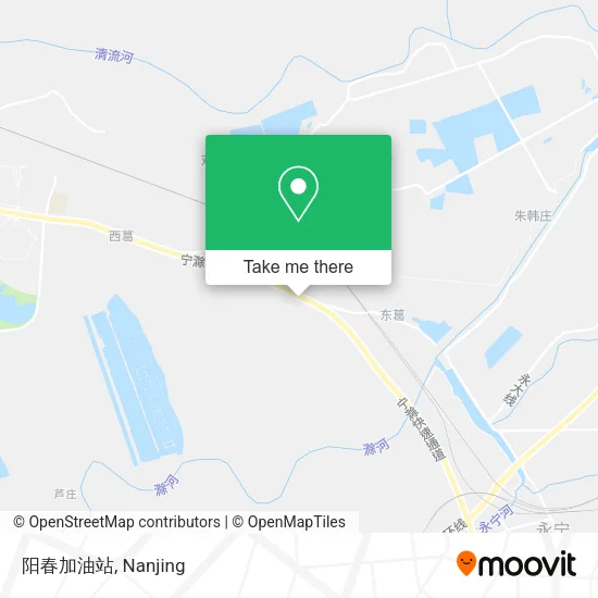 阳春加油站 map