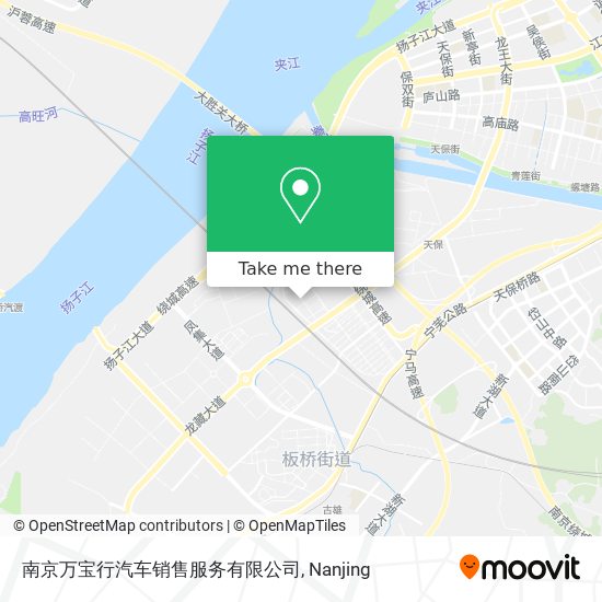 南京万宝行汽车销售服务有限公司 map