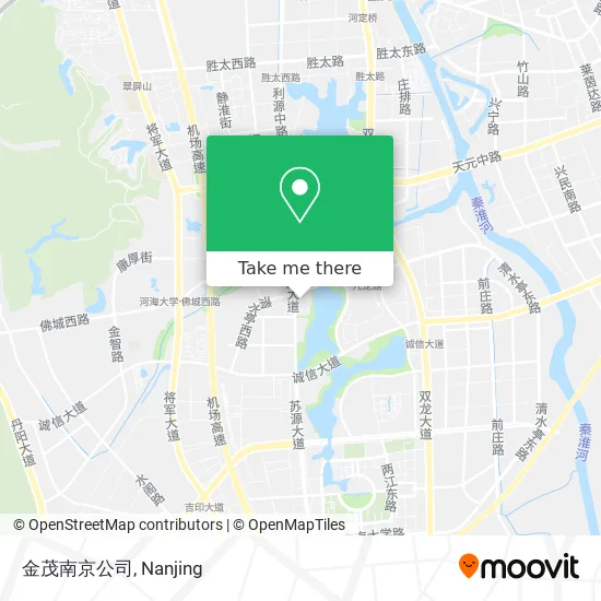 金茂南京公司 map