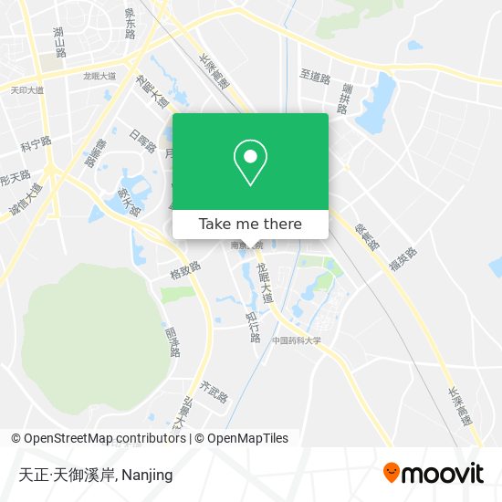 天正·天御溪岸 map