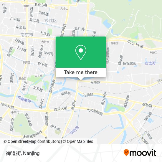 御道街 map