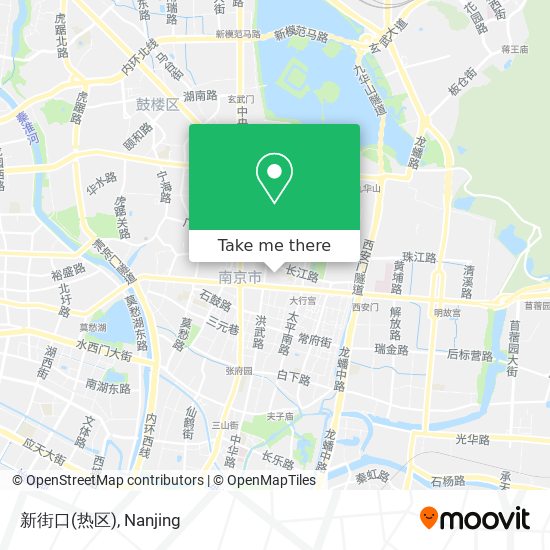 新街口(热区) map