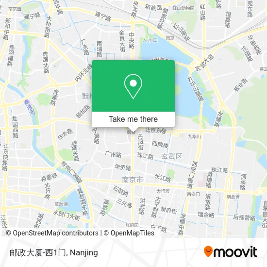 邮政大厦-西1门 map