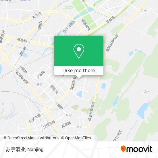 苏宇酒业 map