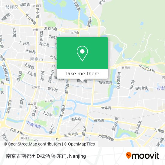 南京古南都五D枕酒店-东门 map