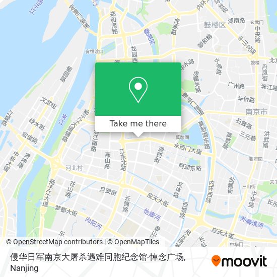 侵华日军南京大屠杀遇难同胞纪念馆-悼念广场 map