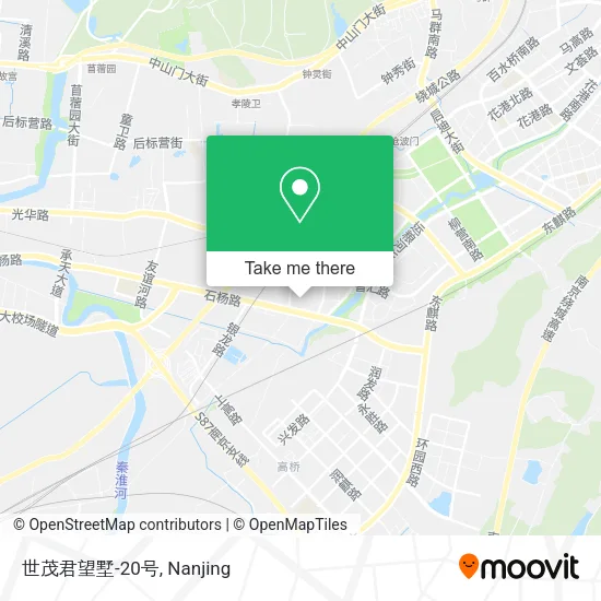 世茂君望墅-20号 map