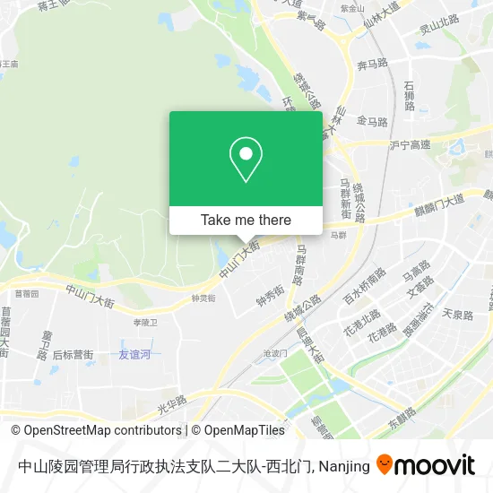 中山陵园管理局行政执法支队二大队-西北门 map