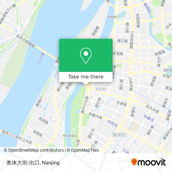 奥体大街-出口 map