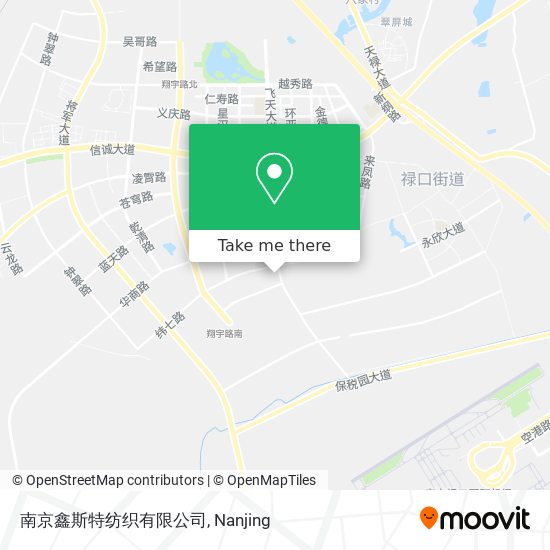 南京鑫斯特纺织有限公司 map