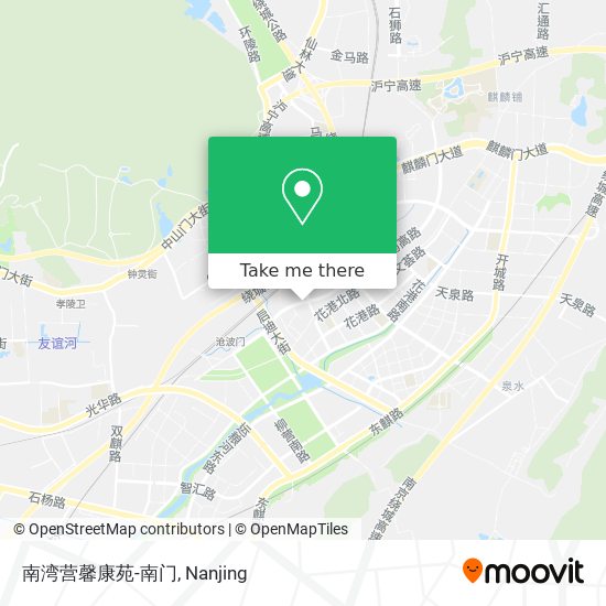 南湾营馨康苑-南门 map