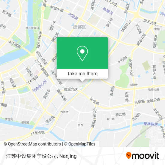 江苏中设集团宁设公司 map