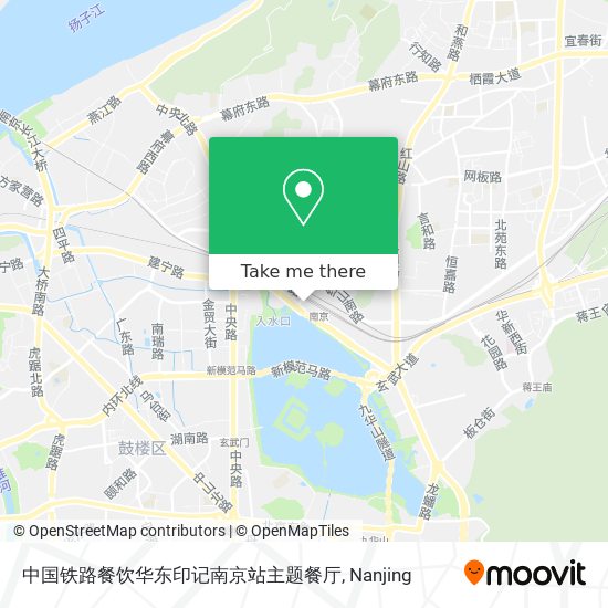 中国铁路餐饮华东印记南京站主题餐厅 map