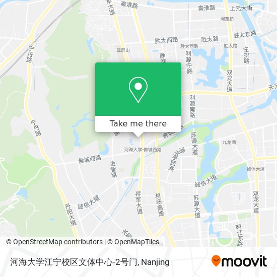 河海大学江宁校区文体中心-2号门 map