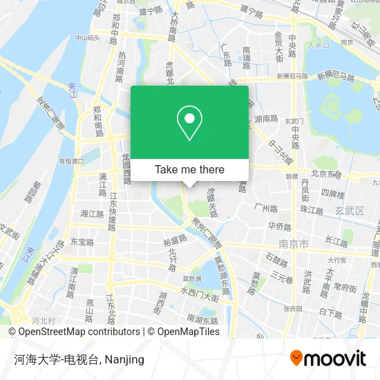 河海大学-电视台 map