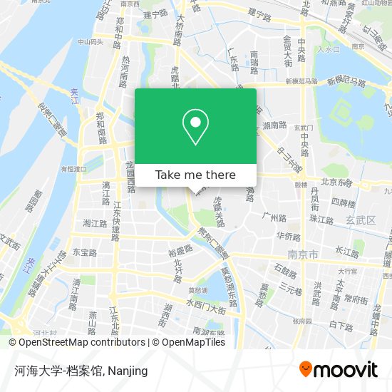 河海大学-档案馆 map