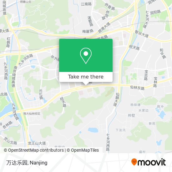 万达乐园 map