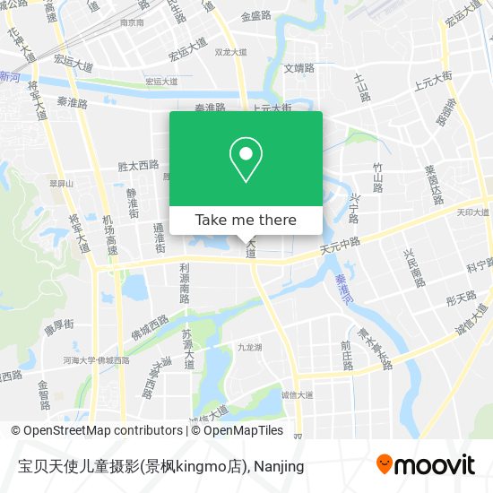 宝贝天使儿童摄影(景枫kingmo店) map