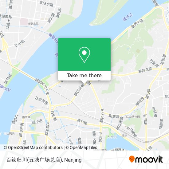 百辣归川(五塘广场总店) map