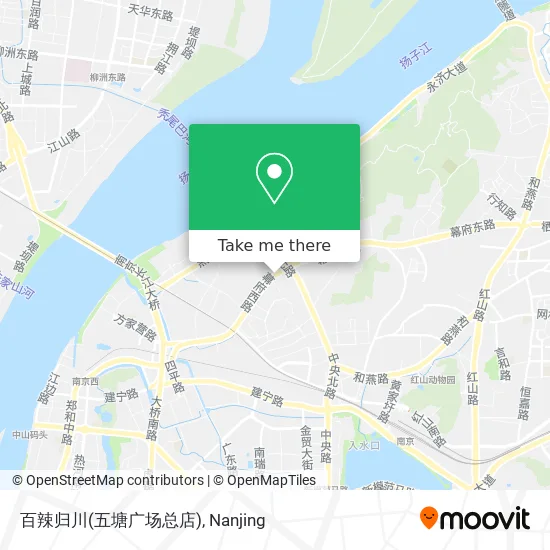 百辣归川(五塘广场总店) map