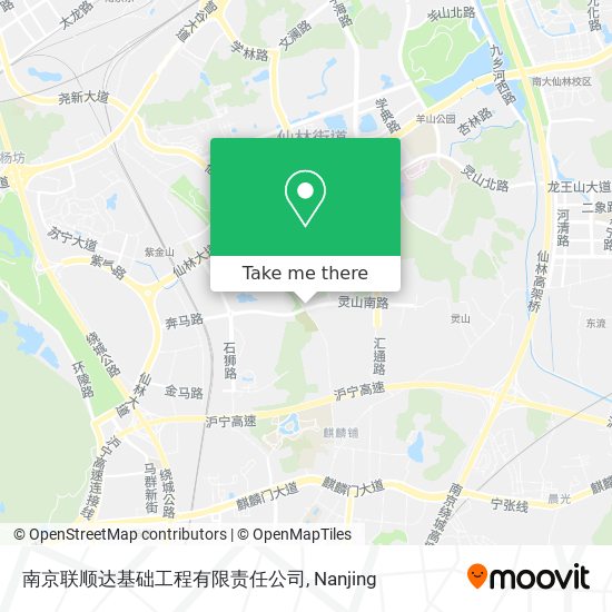 南京联顺达基础工程有限责任公司 map
