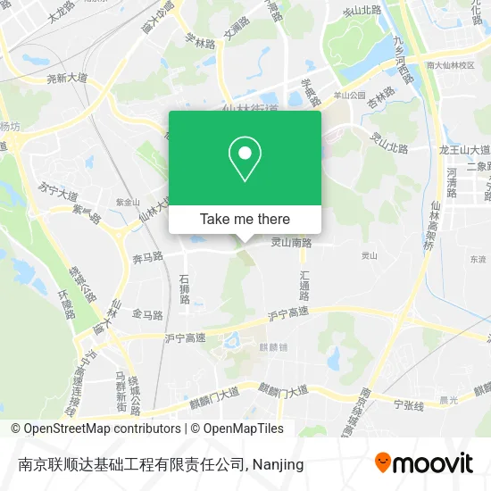 南京联顺达基础工程有限责任公司 map