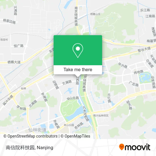 南信院科技园 map