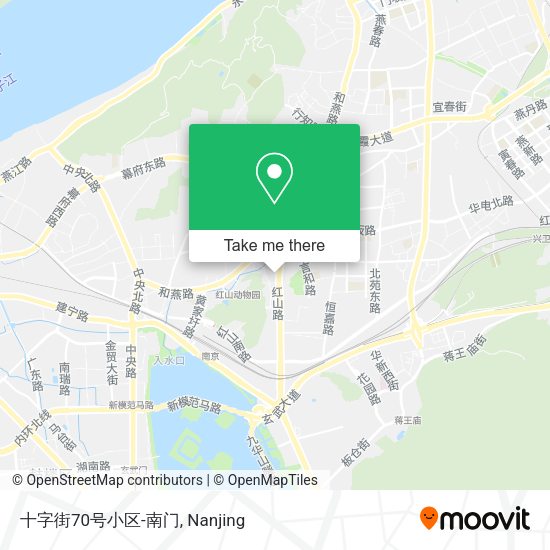 十字街70号小区-南门 map