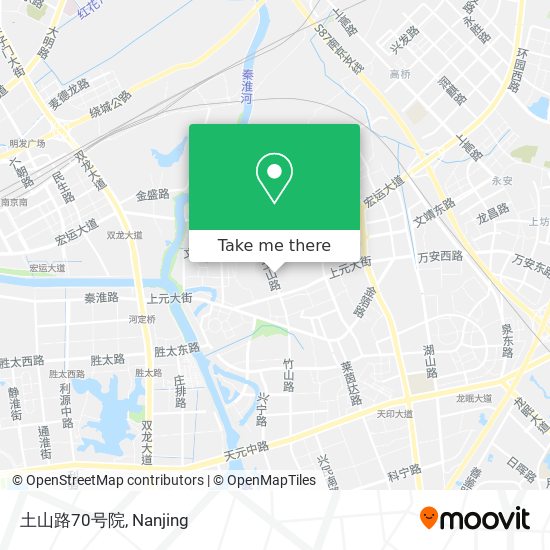 土山路70号院 map