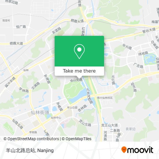 羊山北路总站 map