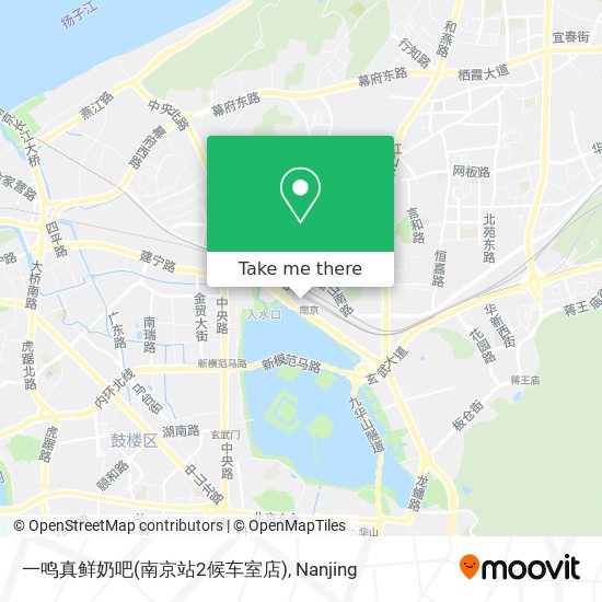 一鸣真鲜奶吧(南京站2候车室店) map