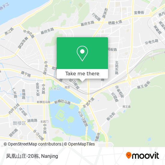 凤凰山庄-20栋 map
