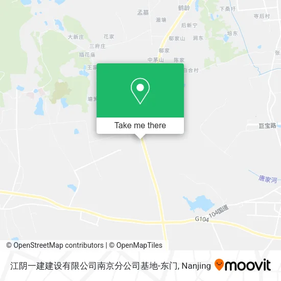 江阴一建建设有限公司南京分公司基地-东门 map
