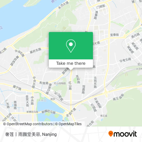 奢莲丨雨颜堂美容 map