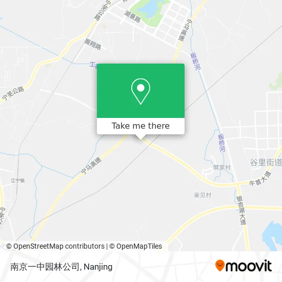 南京一中园林公司 map