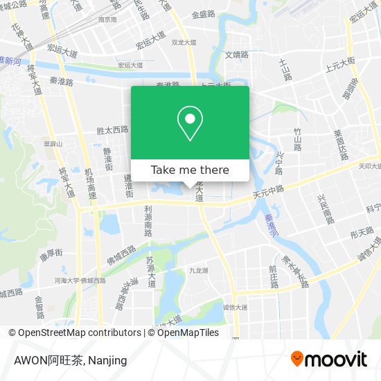 AWON阿旺茶 map