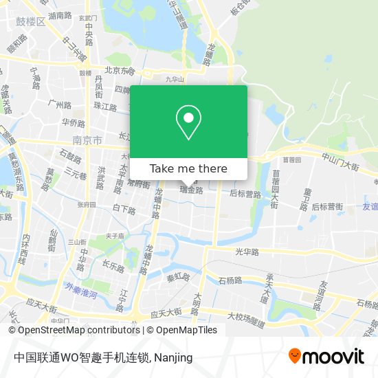 中国联通WO智趣手机连锁 map