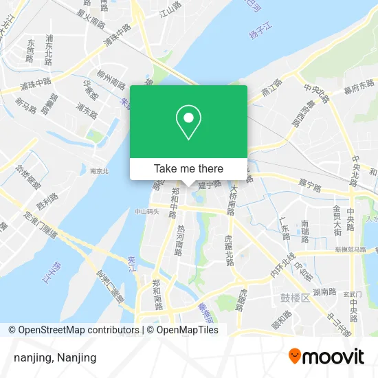 nanjing map