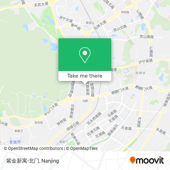 紫金新寓-北门 map