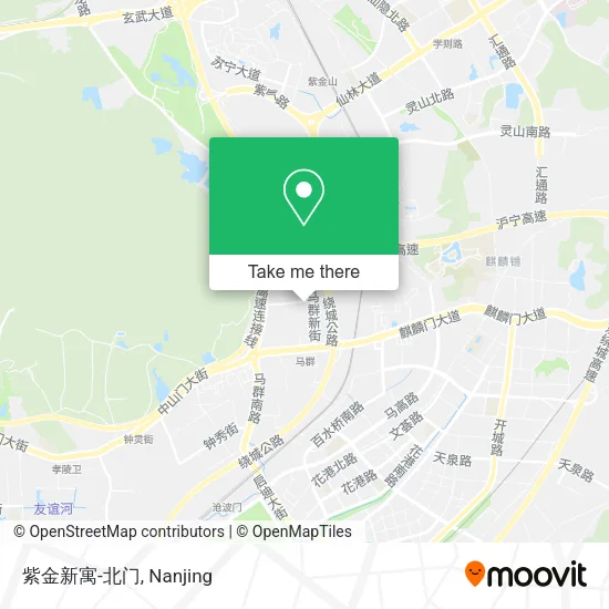 紫金新寓-北门 map