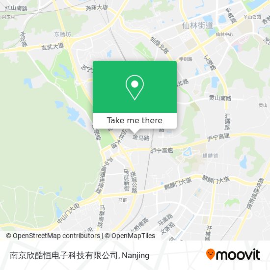 南京欣酷恒电子科技有限公司 map