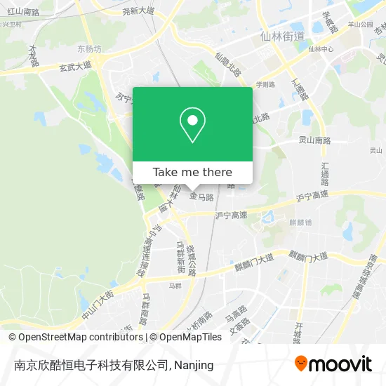 南京欣酷恒电子科技有限公司 map