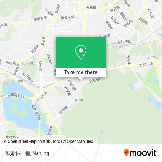 跃新园-1幢 map