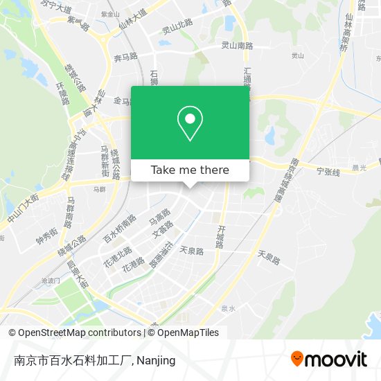 南京市百水石料加工厂 map