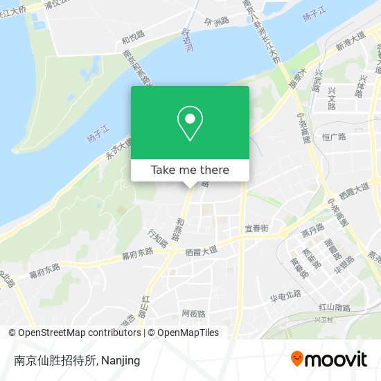 南京仙胜招待所 map