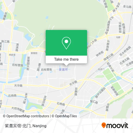 紫麓宾馆-北门 map