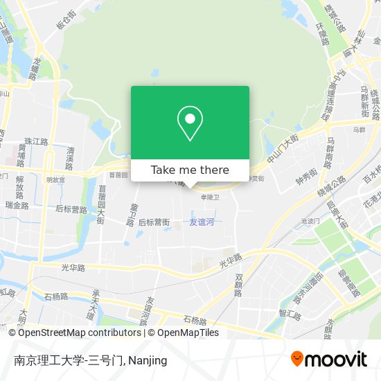 南京理工大学-三号门 map
