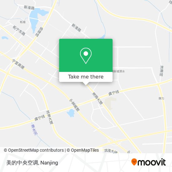 美的中央空调 map