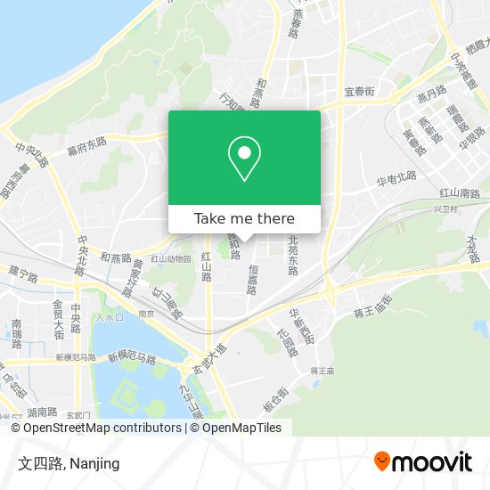 文四路 map